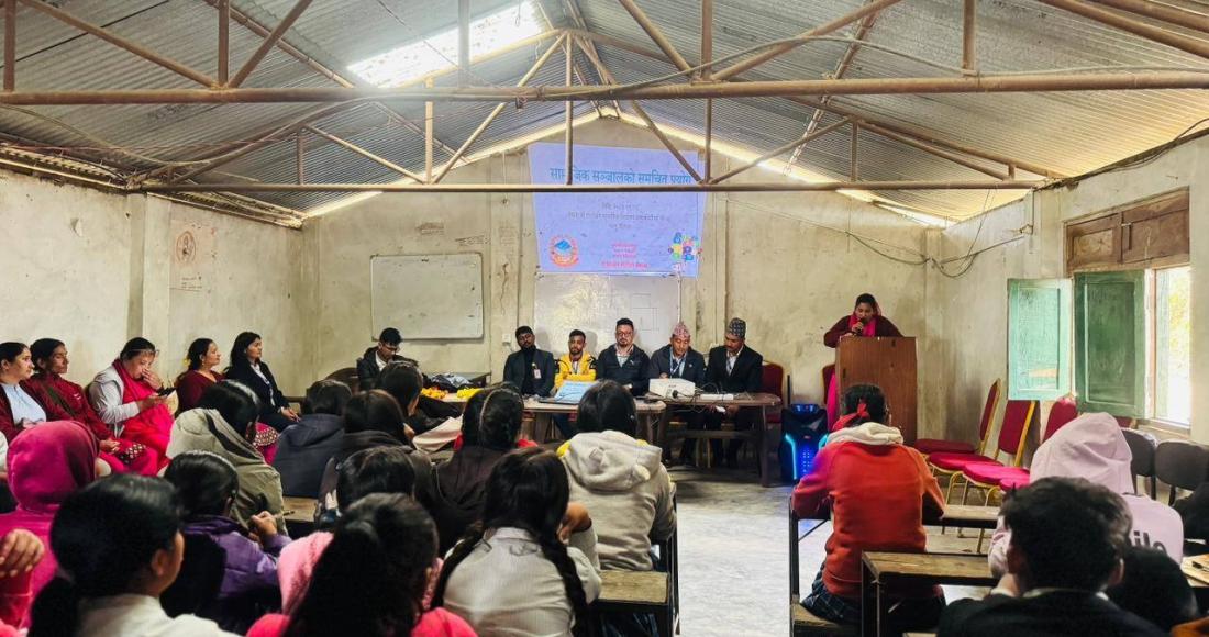 दोलखामा सामाजिक सञ्जालको समुचित प्रयोगबारे अभिमुखीकरण