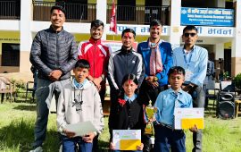 हाजिरीजवाफ प्रतियोगितामा शारदा मावि प्रथम