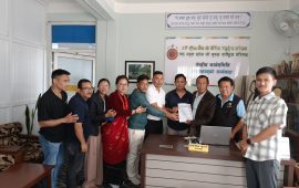 बाढीपीडितका लागि तमु विद्यार्थी संगठनले जुटायो २१ हजार २ सय
