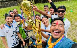 बिगुमा शिक्षक–कर्मचारी भलिबल प्रतियोगिता, शारदा मावि प्रथम