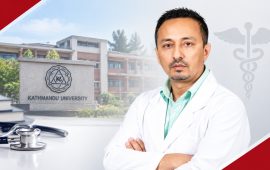काठमाडौं विश्वविद्यालयको चिकित्सा विज्ञान अध्ययन संस्थानको डिनमा प्रा.डा.दीपक कुँवर नियुक्त