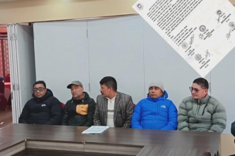 दोलखामा कर कार्यालय स्थानान्तरण विरोध, व्यवसायीहरू आन्दोलित हुने चेतावनी